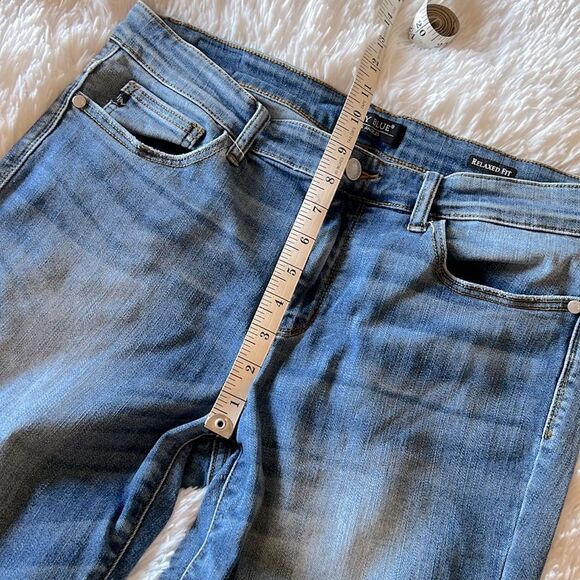 Judy Blue Jort Cut Off Boyfriend Relaxed fit Jeans 13/31 - Picture 5 of 10